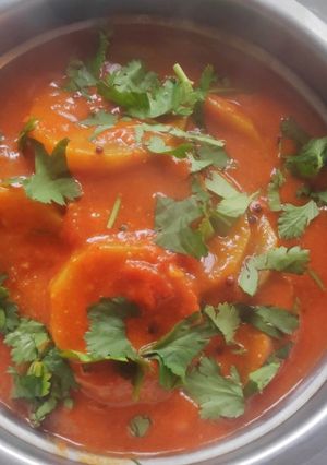 A picture of Lauki Masala 😋.