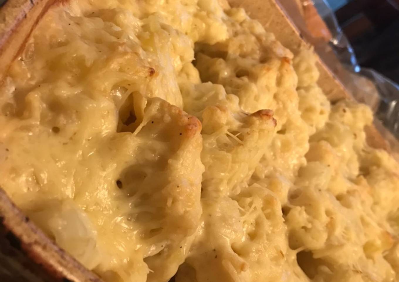 Gratin de pommes de terre et de chou-fleur