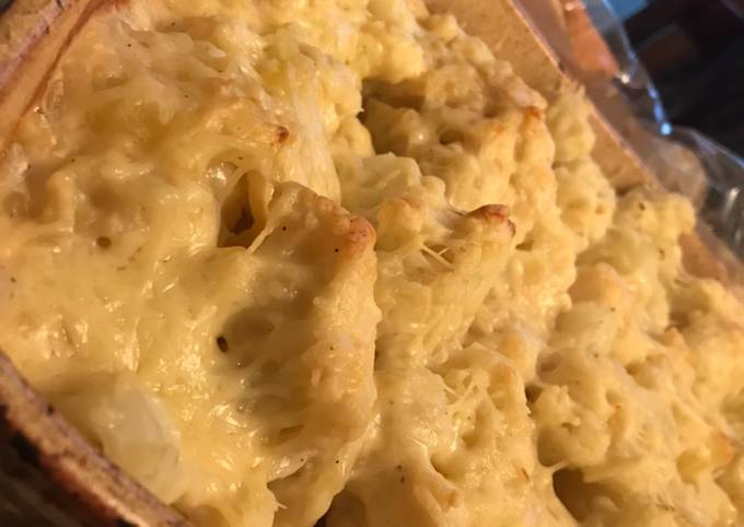 Gratin de pommes de terre et de chou-fleur