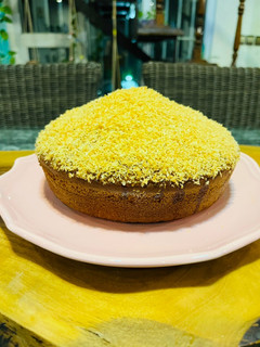 عکسی از دستور کیک شنی قابلمه ای