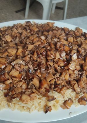 صورة لوصفة منسف كماية بالرز