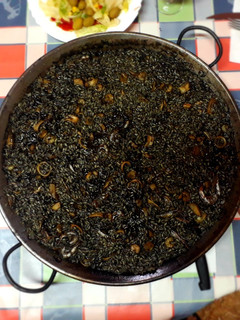 Una foto de Arroz negro