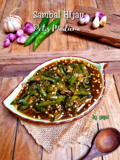 Foto resep Sambel hijau petis Madura