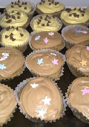 Una foto de Cupcakes de chocolate
