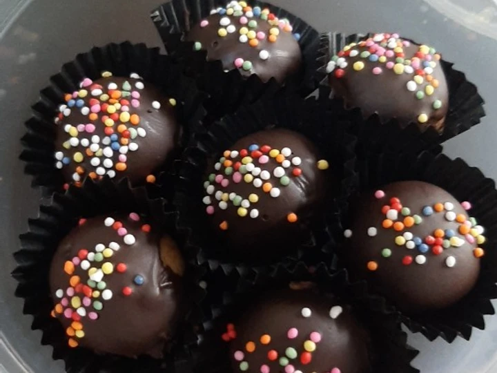 Cara Mudah Menyiapkan Resep Cookie ball sprinkle yang Enak Banget Anti Ribet, Lezat Sekali