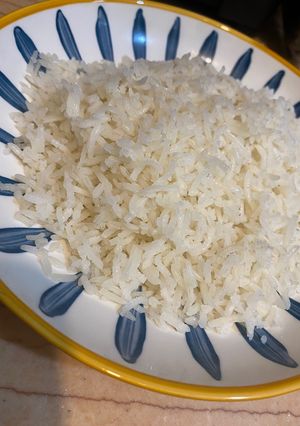 صورة لوصفة رز ابيض مضبوط جداً