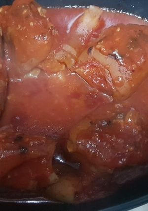 صورة لوصفة صينية كوارع بالصلصة 😋❤
