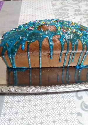 Una foto de Budín esponjoso en licuadora