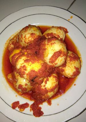 Foto resep Sambal telor abang syamil