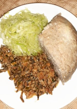 A picture of Deep fried omena (sardines).
