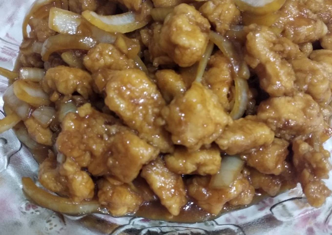 Ayam Goreng Saos Inggris