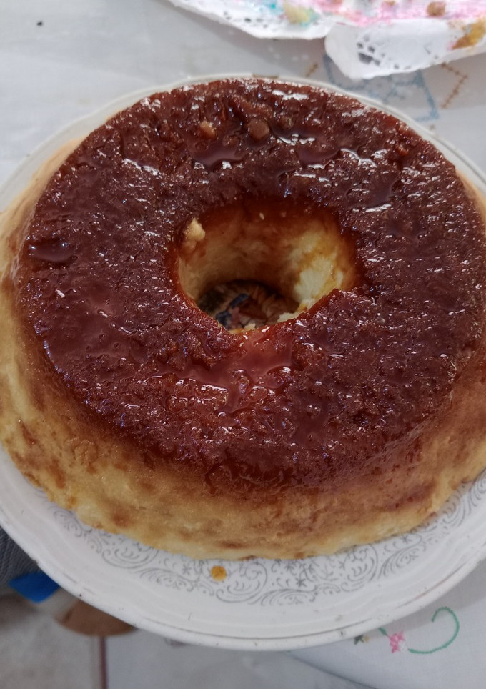 Una foto de Budín de pan súper fácil 😍