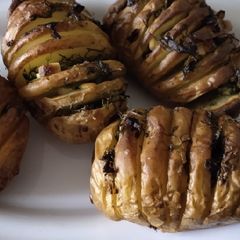 A picture of Spiral baked potato.