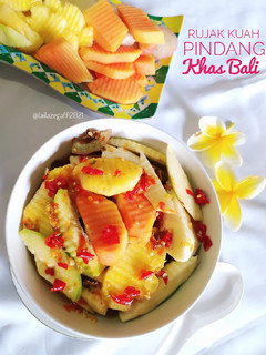 Foto resep Rujak Kuah Pindang Khas Bali