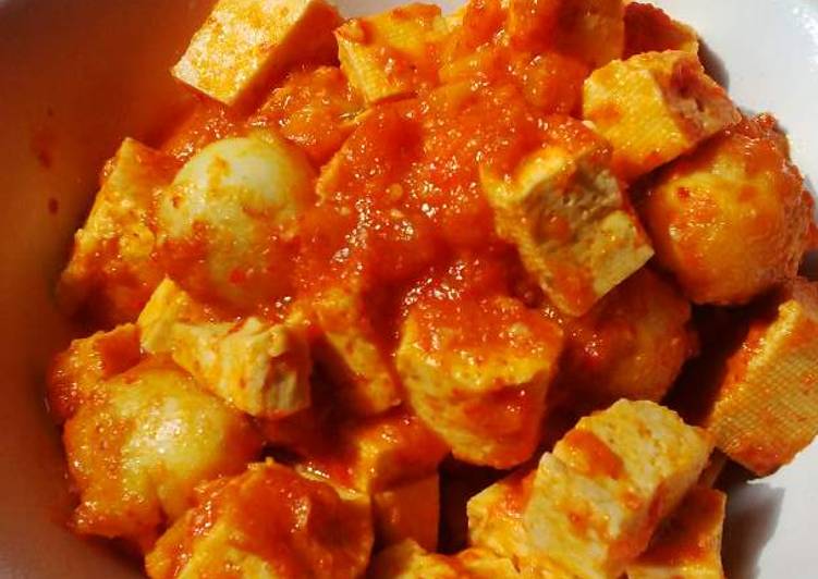 Balado Tahu VS Telor Puyuh