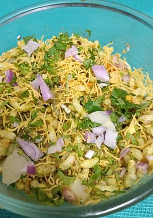 A picture of Vasi Uttarayan (Stale Uttarayan) Recipe ---- Surti Bhel.