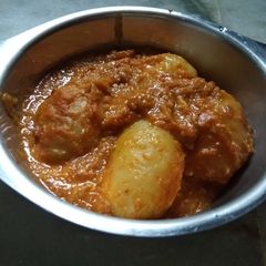 A picture of Aloo dum.