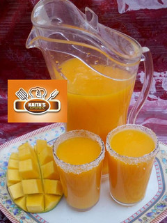 A picture of Mango juice.