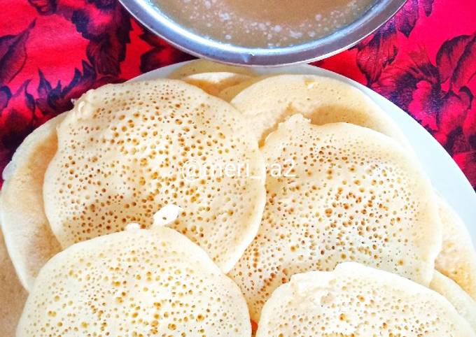 Resep: Serabi Kuah Kinca Durian (terigu, no santan) Enak Dan Mudah