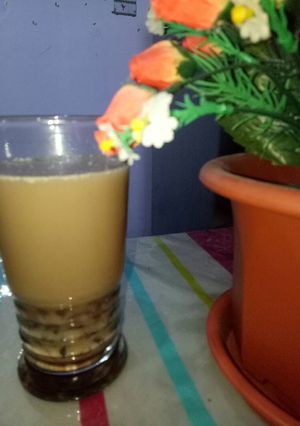 Foto resep Es kacang hijau ketan hitam
