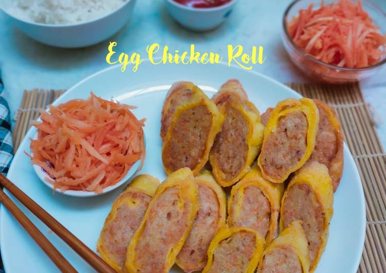 Egg Chicken Roll ala bento (Frozen food)