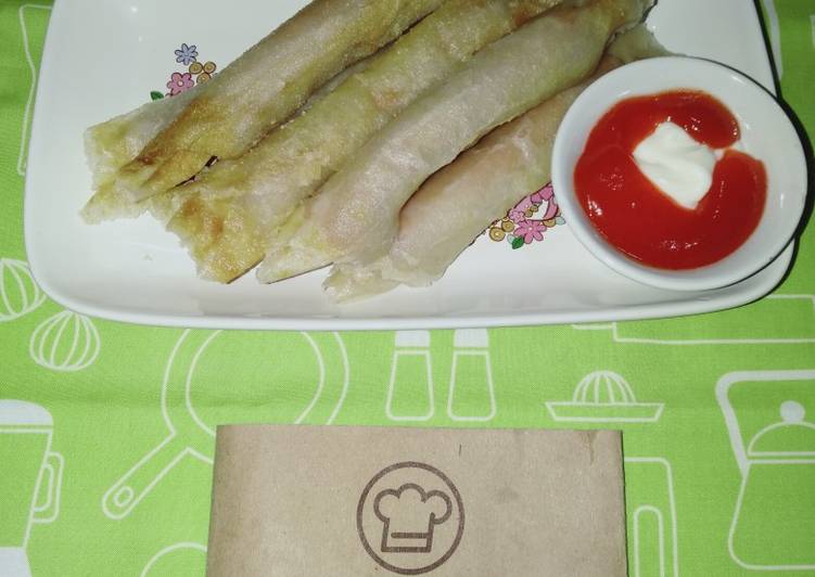 249. Sosis Gulung Kulit Lumpia by Uliz Kirei