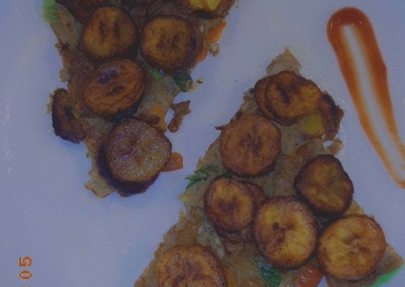 Plantain frittata