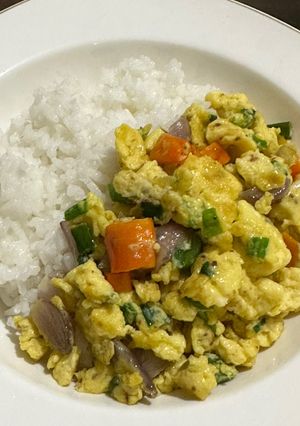 Foto resep Orak Arik Telur Belacan