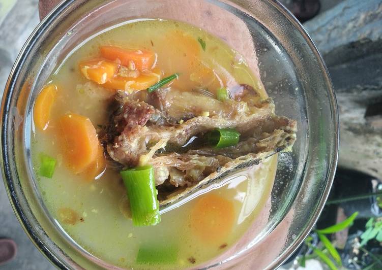 Resep Sup Kepala Ikan Gabus Anti Gagal
