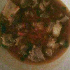 A picture of Beef stew.
