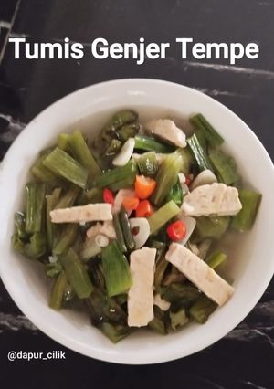 Foto resep Tumis Genjer Tempe