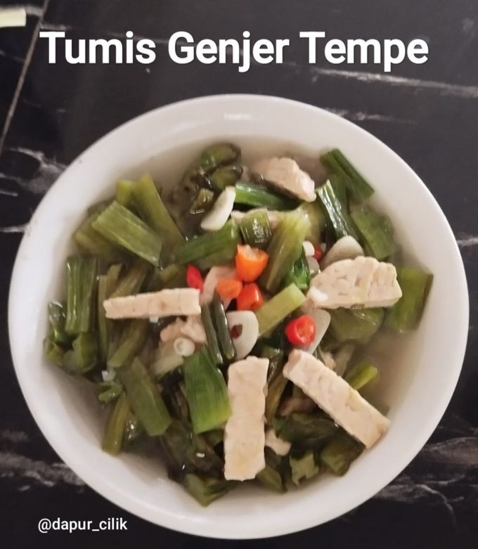 Foto resep Tumis Genjer Tempe