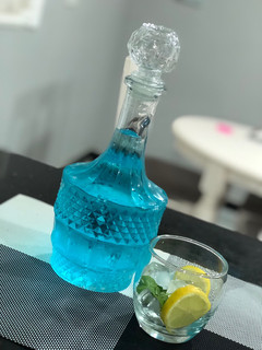 صورة لوصفة موهيتو بلو بيري
