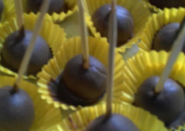 Bola bola coklat susu