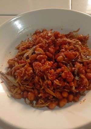 Foto resep Balado teri kacang tanah