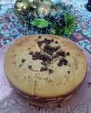 Torta de naranja con relleno de arequipe y chips de chocolate