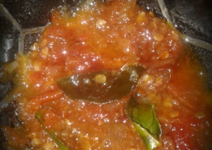 Sambel daun jeruk