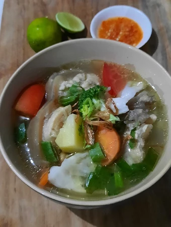Cara Gampang Membuat Resep Sop Kaki Sapi dan Sayuran Anti Ribet, Sempurna