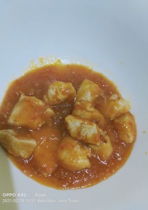 Foto resep Ayam Asam Manis