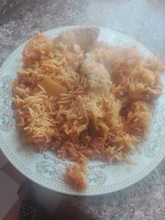 صورة لوصفة كبسه دجاج