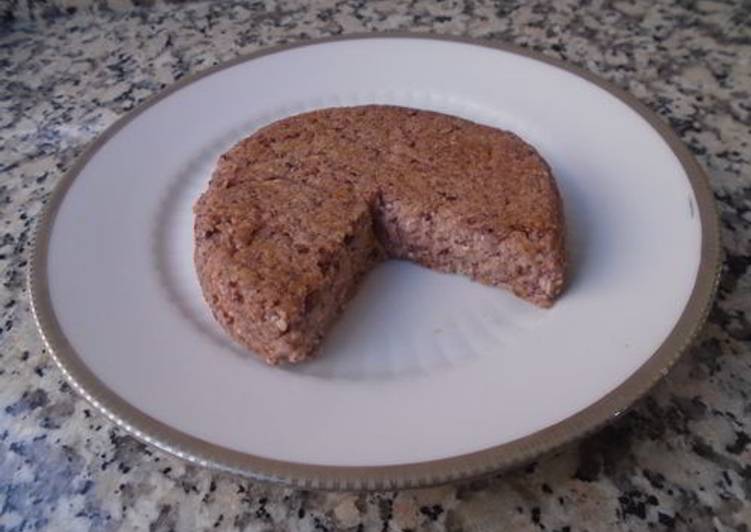 Hamburguesas veganas de tofu, judías rojas y avena