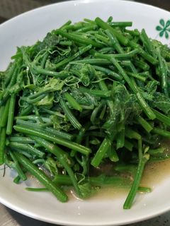 清燙龍鬚菜 的食譜成品照片