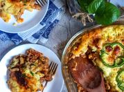 Gambar macaroni daging bakar