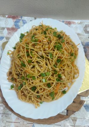 A picture of Chicken Spaghetti.