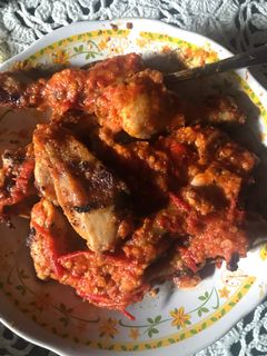 Foto resep Ayam bakar bumbu rica🍗🔥