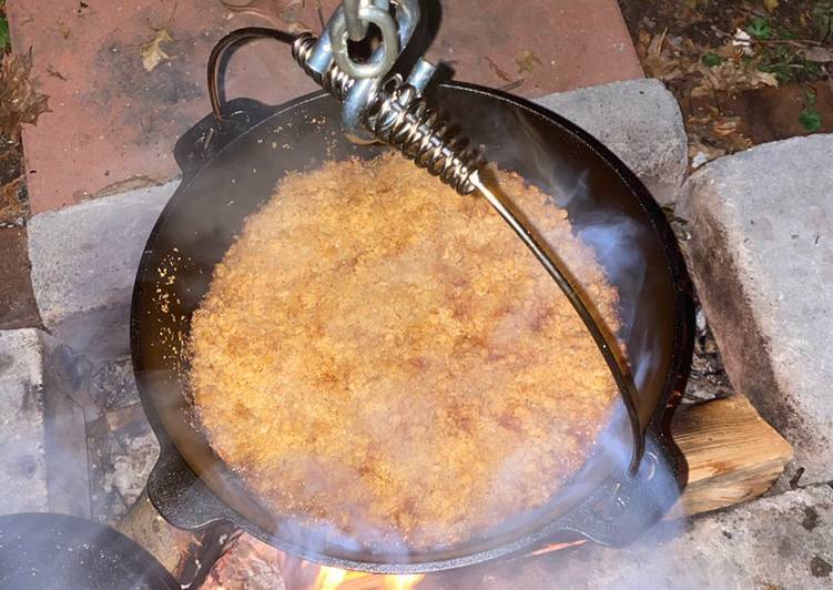 Recipe of Perfect Apple Crisp (Fire Pit)