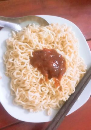 Hình của món Mì trộn ngon tuyệt cú mèo.