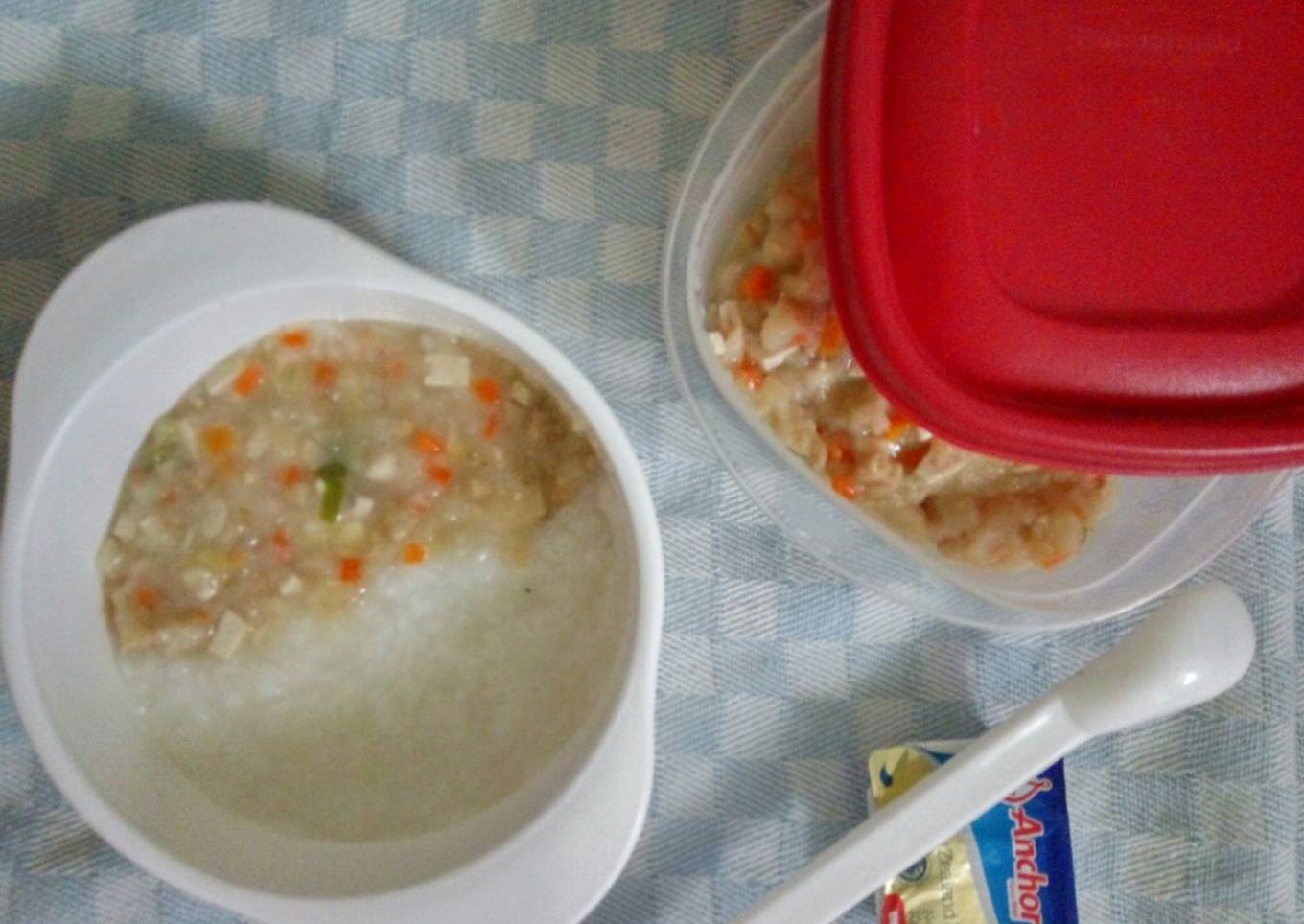 MPASI 8mo+ Nasi Lembek Chicken Cream Soup