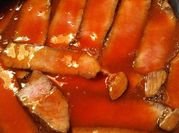 A picture of buttery meat sauce