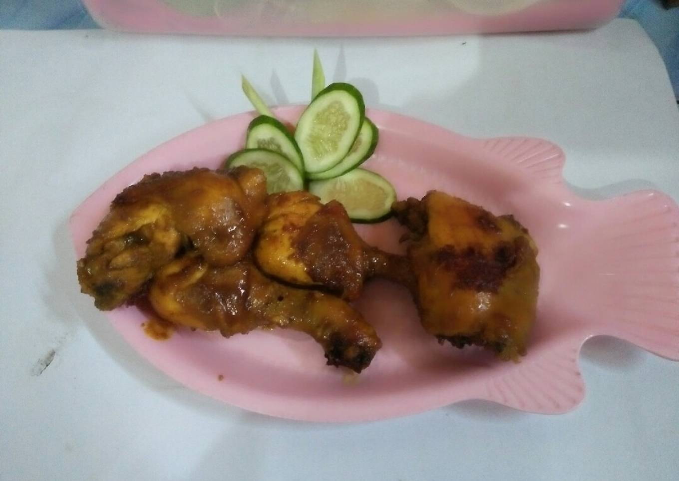 Ayam panggang bumbu kuning